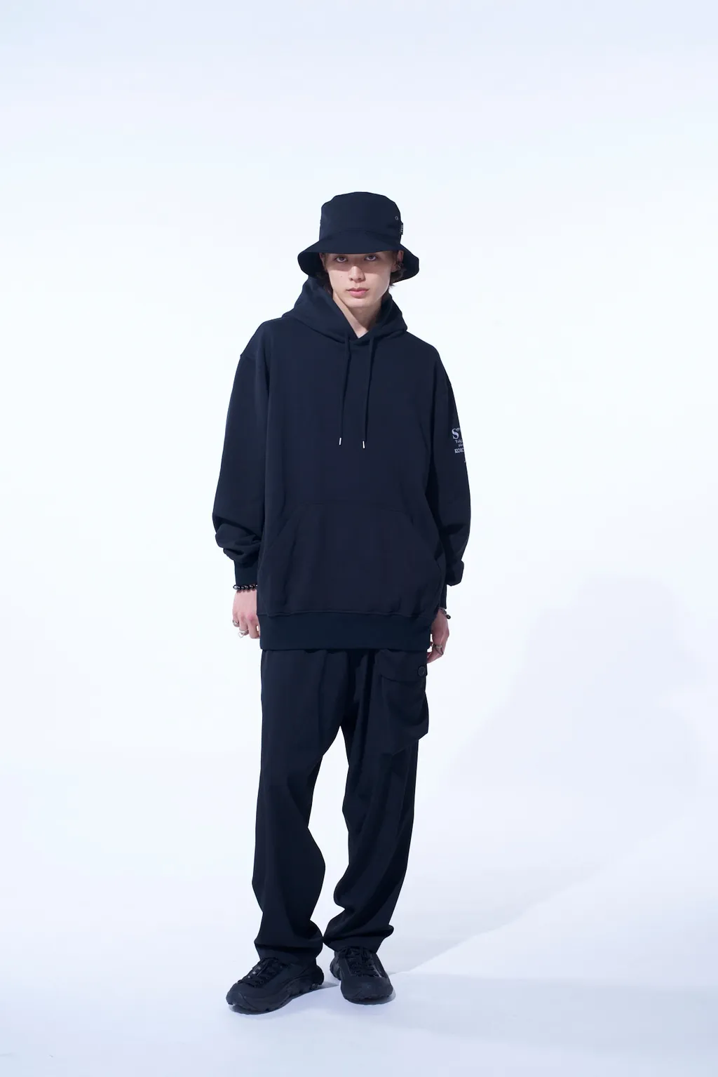 S'yte X Koichi Iyoda Artwork Printed Hoodie -Destroying Angel-