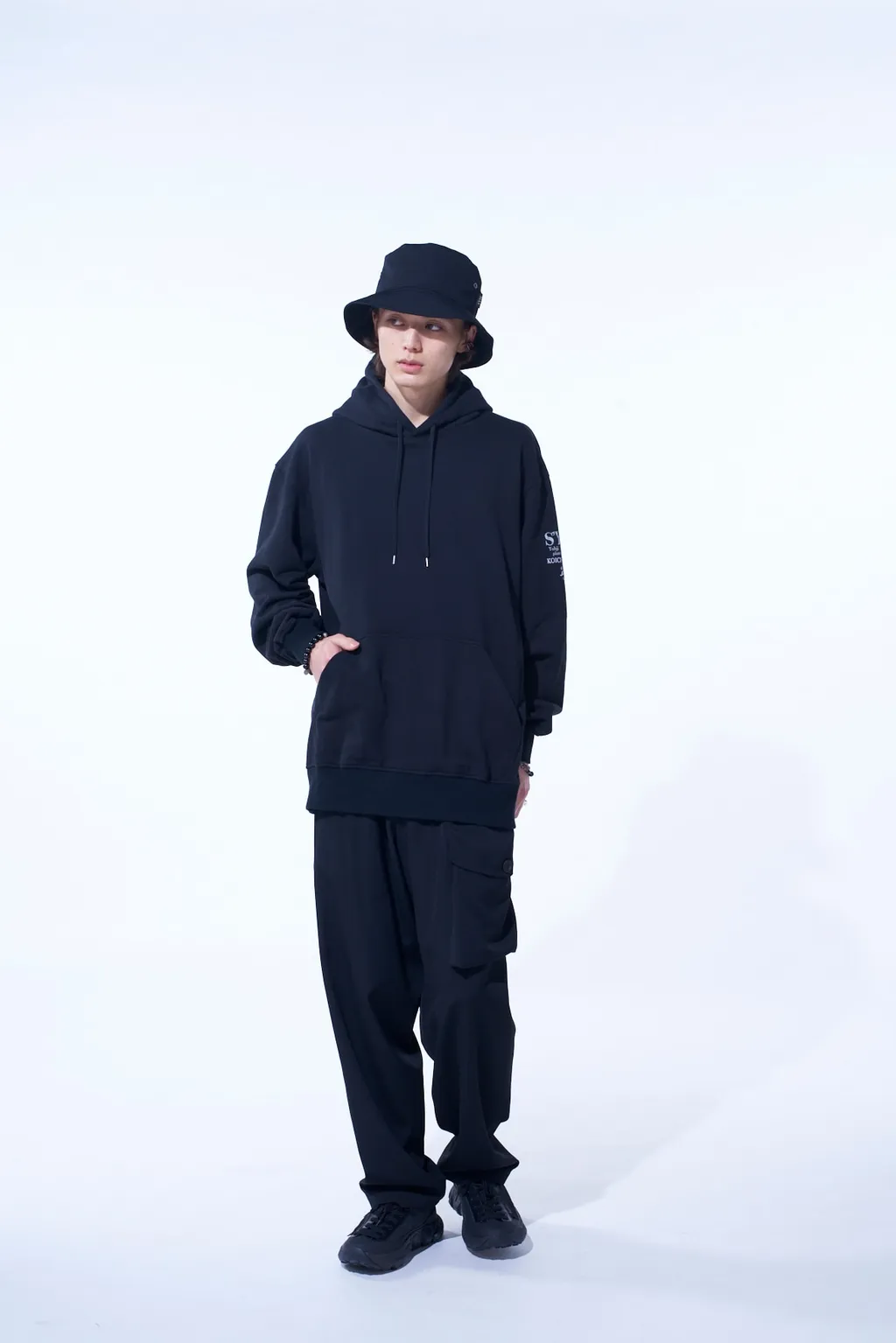 S'yte X Koichi Iyoda Artwork Printed Hoodie -Destroying Angel-