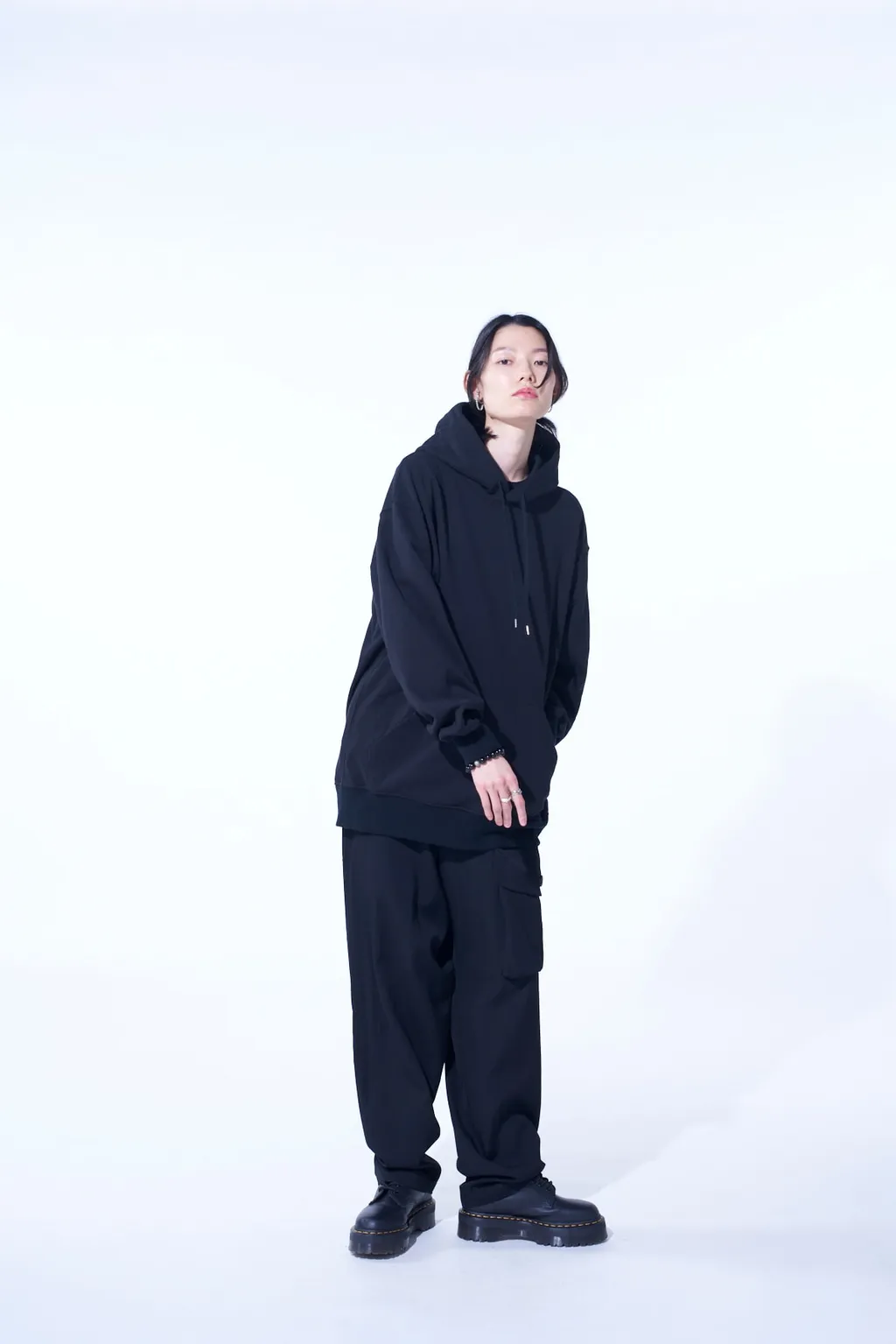 S'yte X Koichi Iyoda Artwork Printed Hoodie -Destroying Angel-