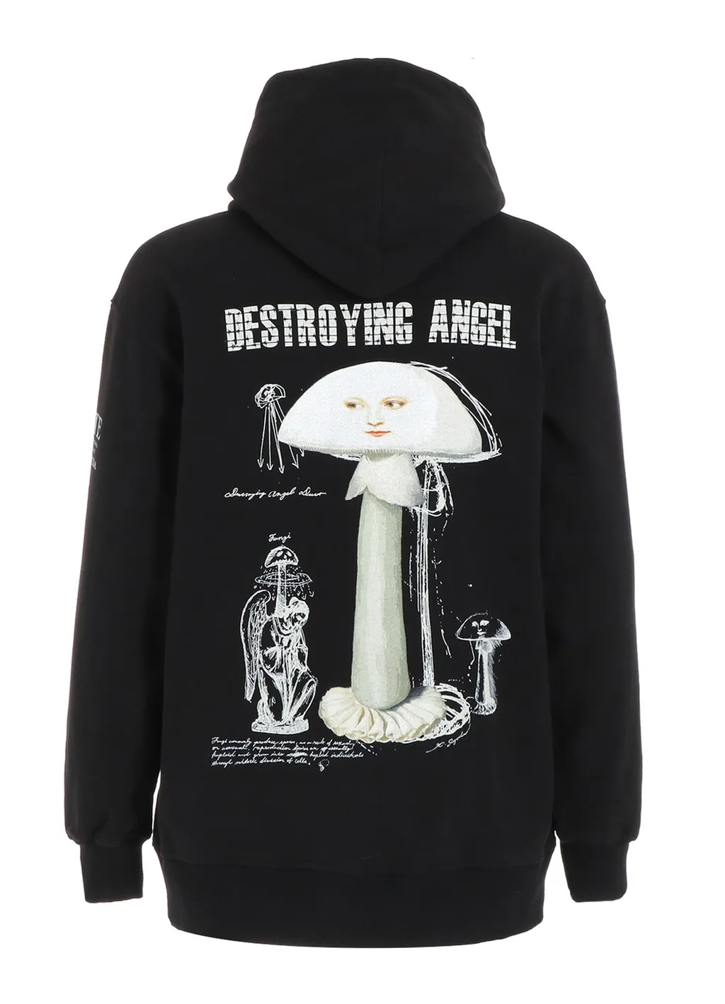 S'yte X Koichi Iyoda Artwork Printed Hoodie -Destroying Angel-