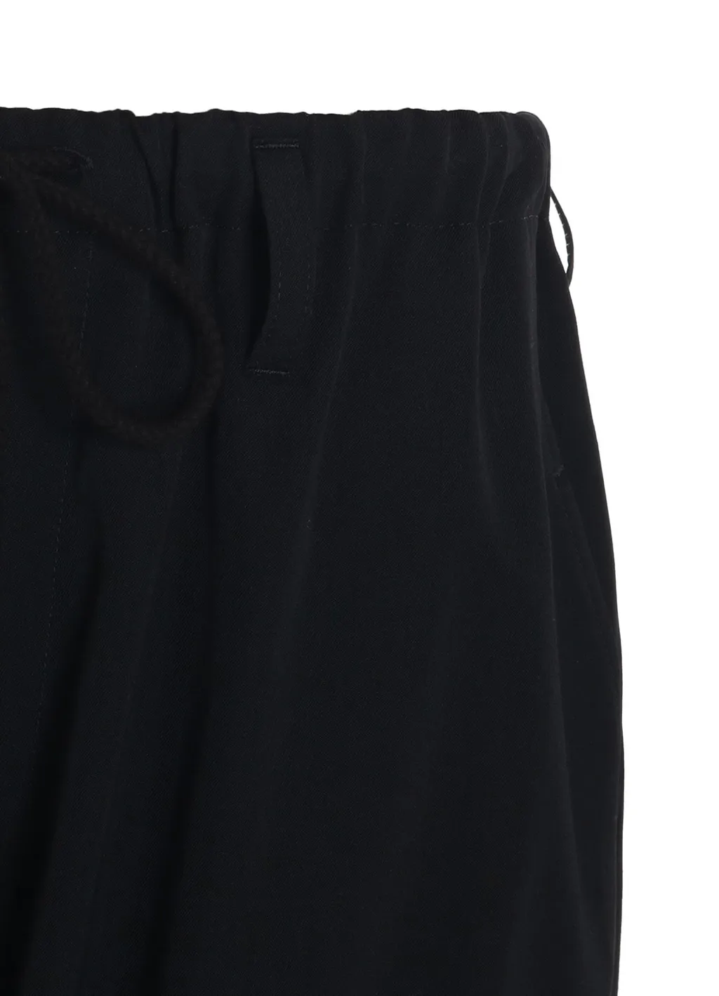 Washer Wool Gabardine Knee Tuck Military Pants