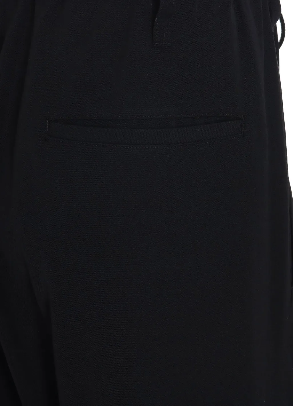 Washer Wool Gabardine Knee Tuck Military Pants