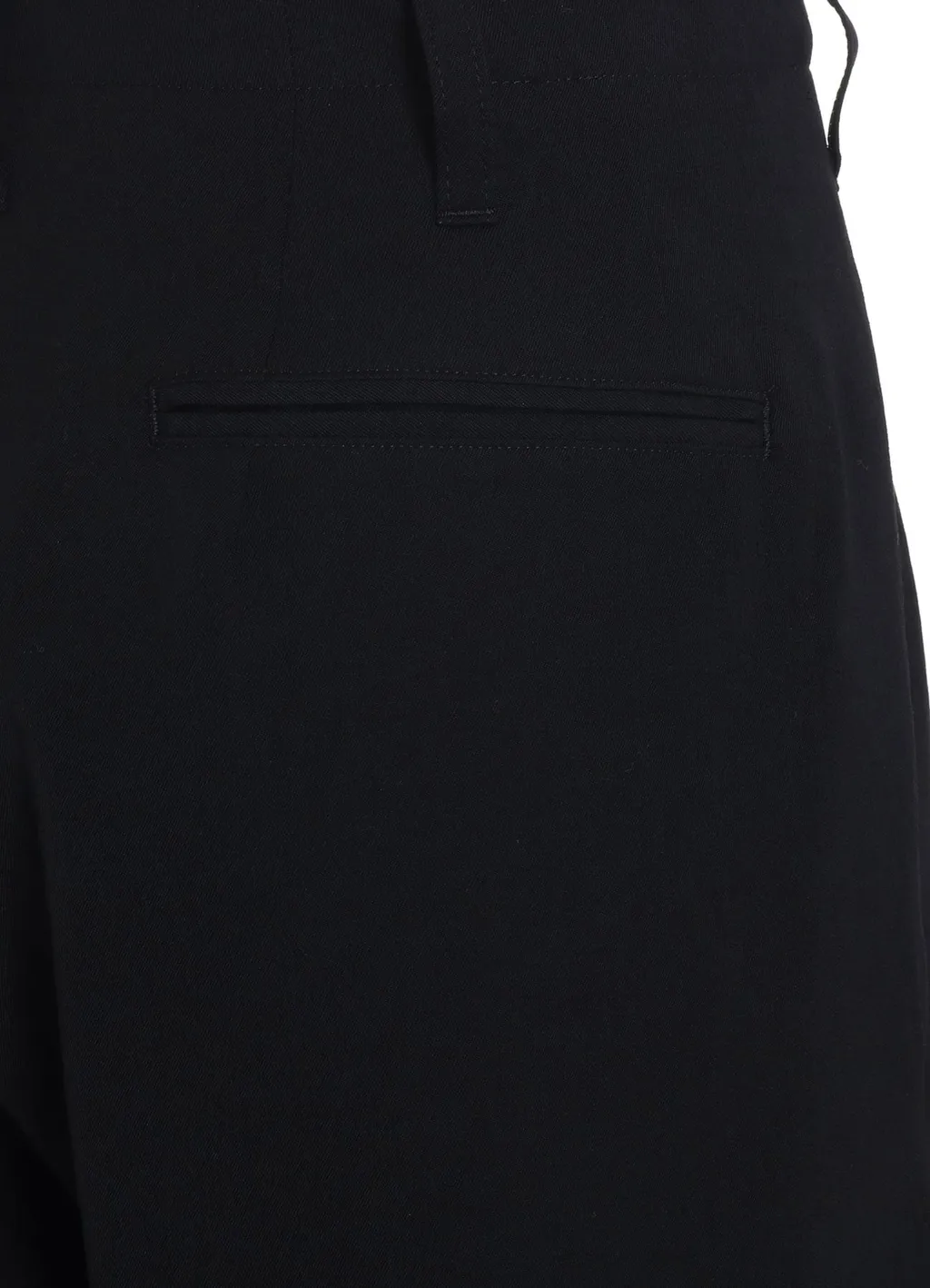 Washer Wool Gabardine Cut-Out Striped Pants