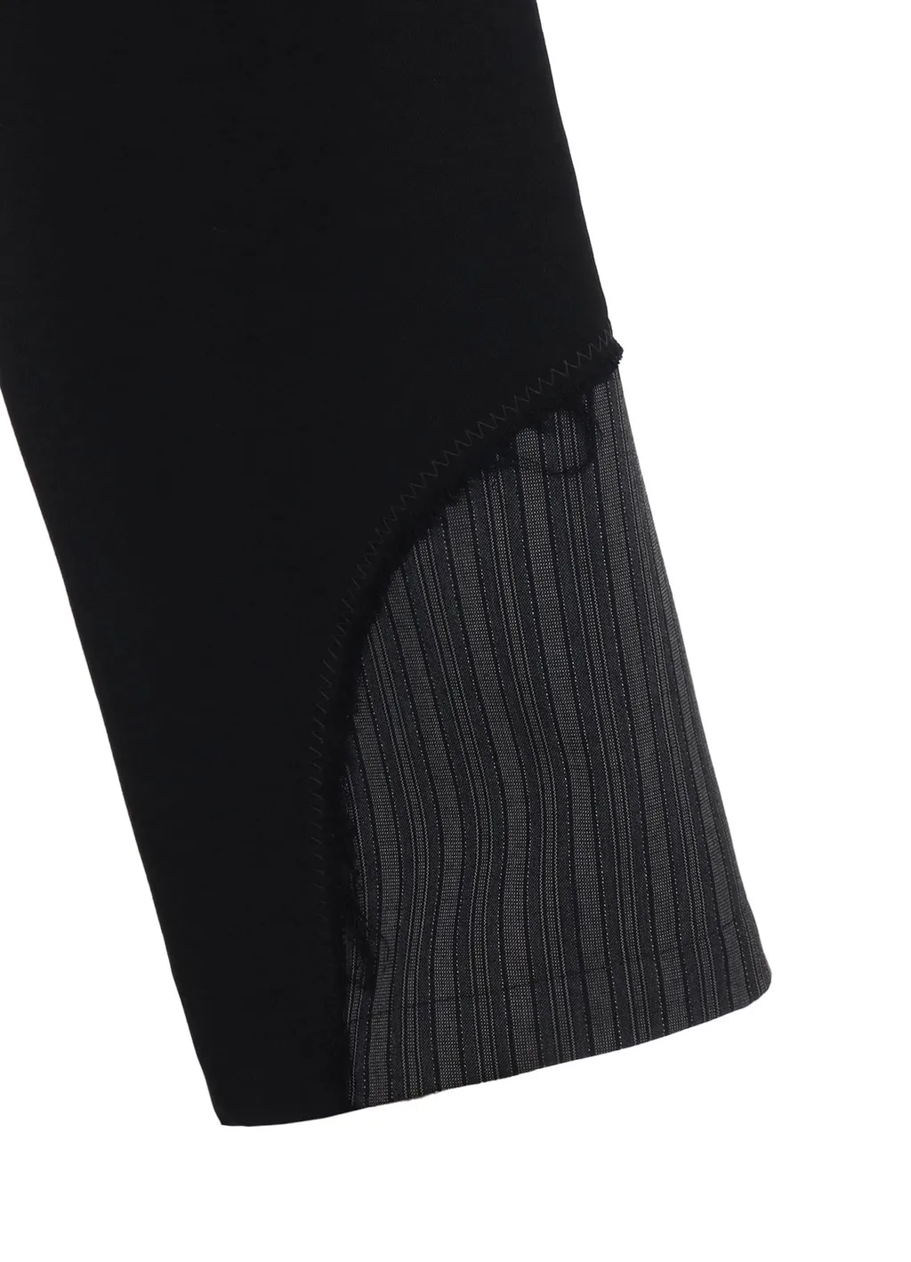 Washer Wool Gabardine Cut-Out Striped Pants