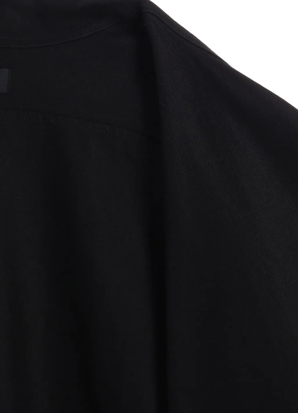 Cotton Drill Cut-Out Drape Coat