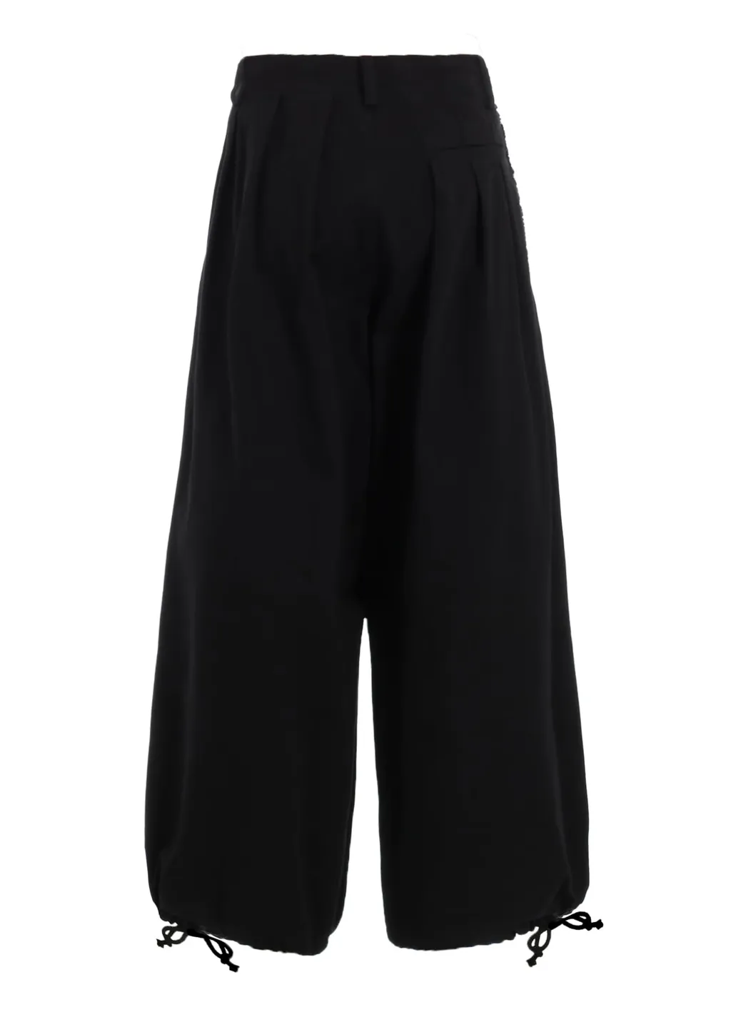 Cotton Drill Cut-Out Balloon Pants