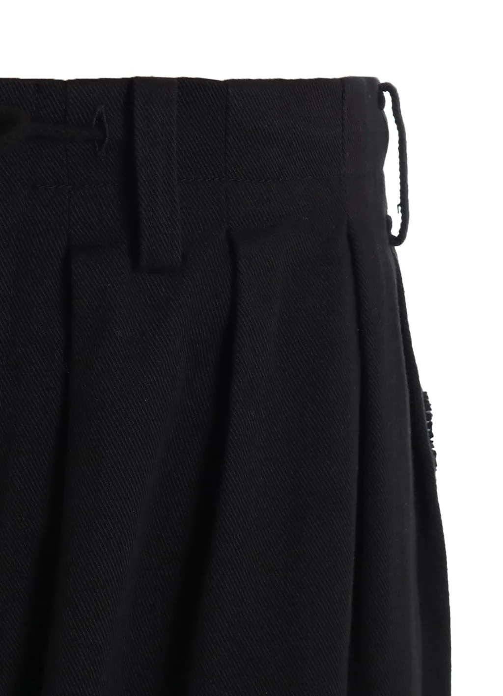 Cotton Drill Cut-Out Balloon Pants