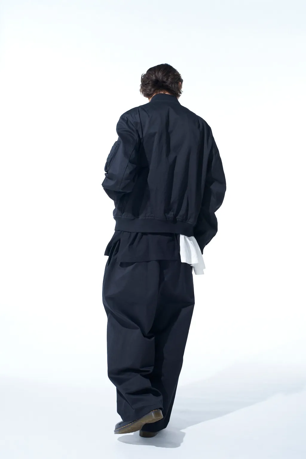 Wepon Cloth Waist-String Wide Pants
