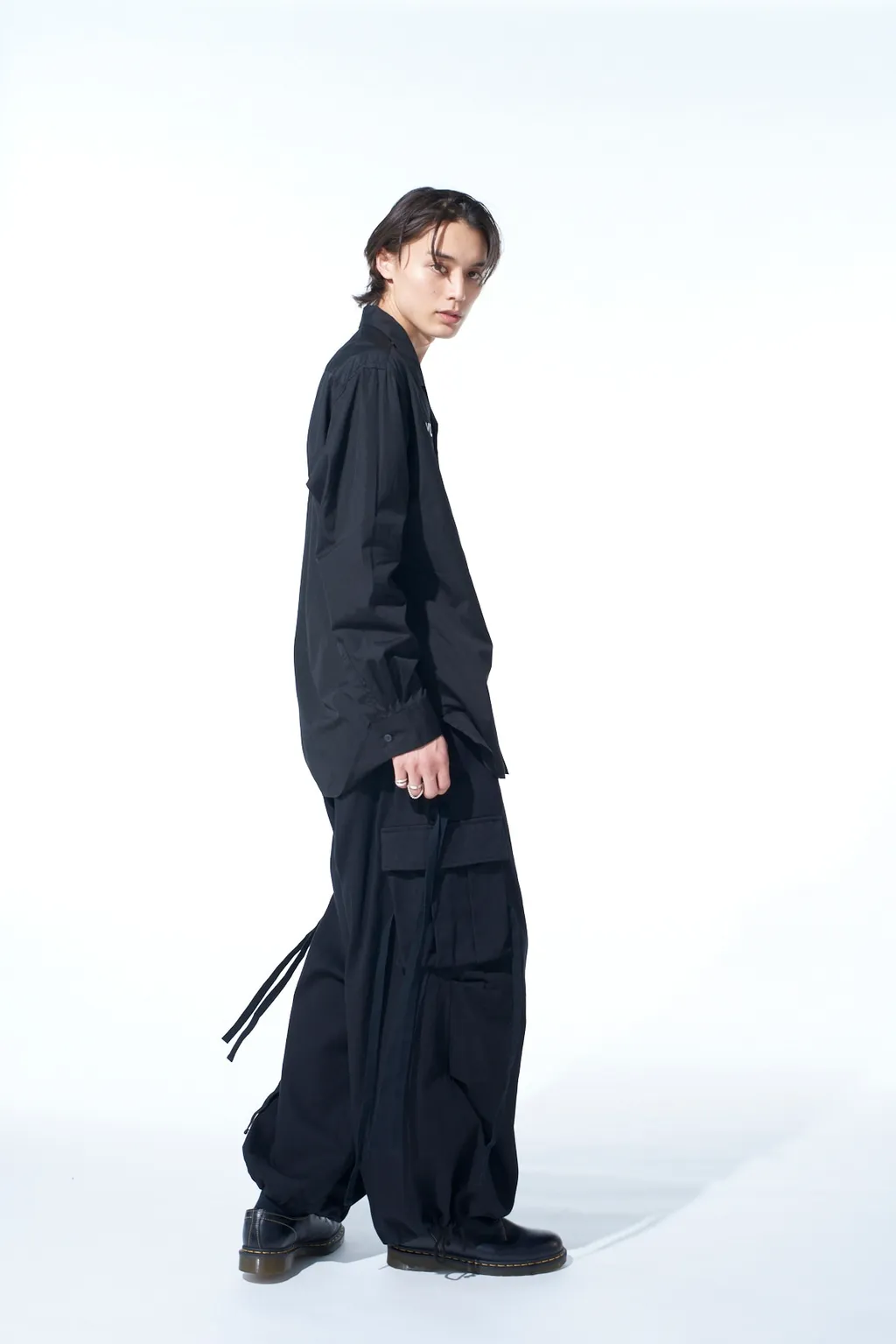 Cotton Drill Army Techno Pants