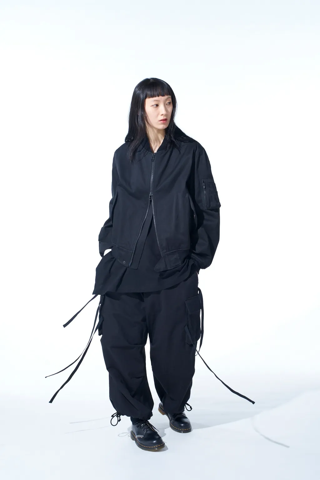Cotton Drill Army Techno Pants