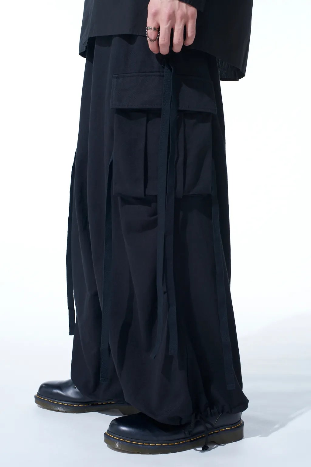 Cotton Drill Army Techno Pants