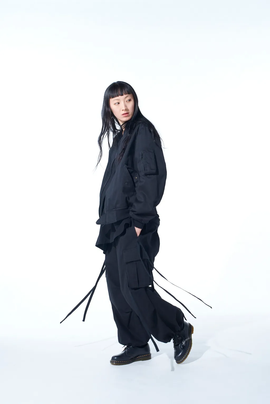 Cotton Drill Army Techno Pants