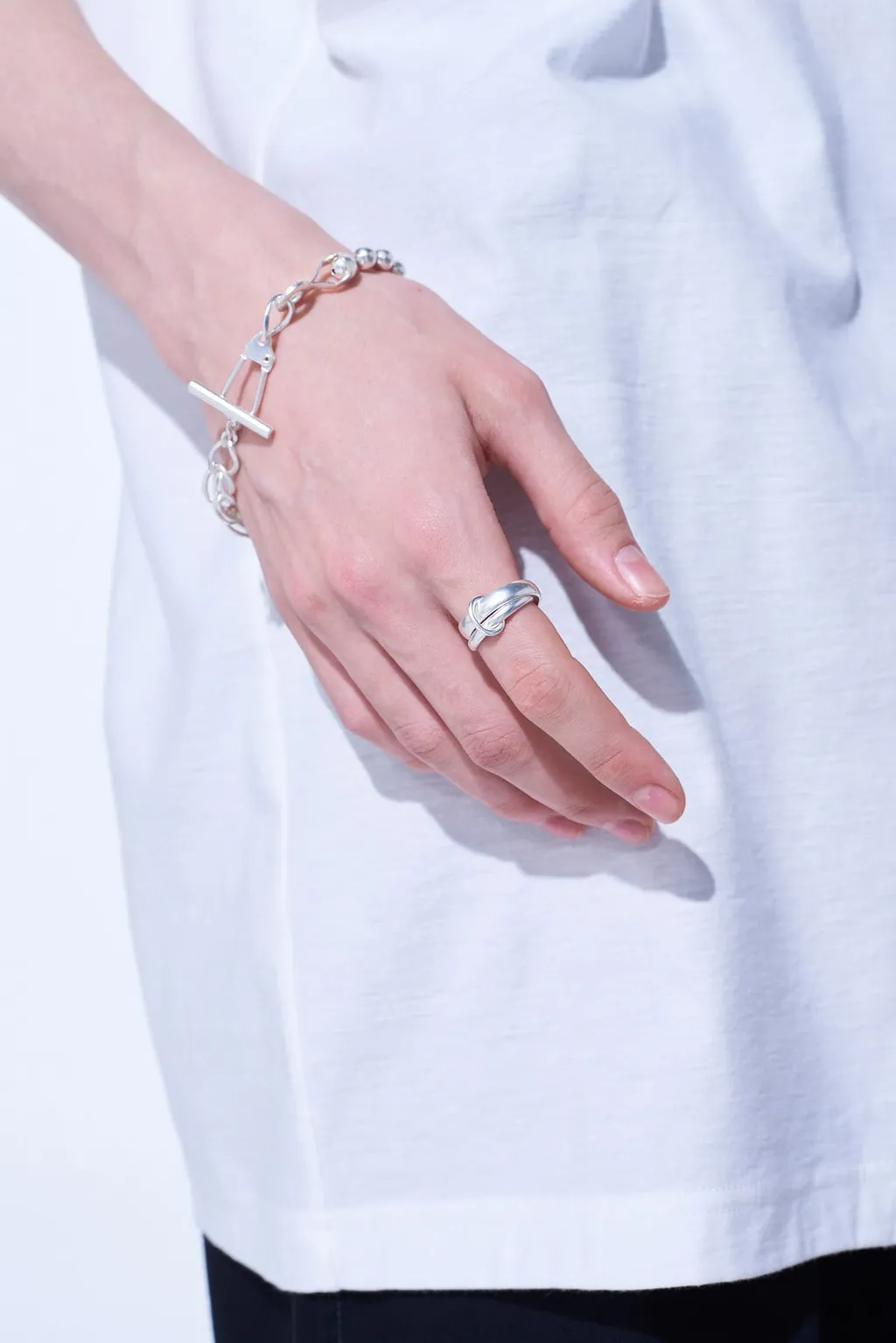Brass Two-Strand Mix Ring