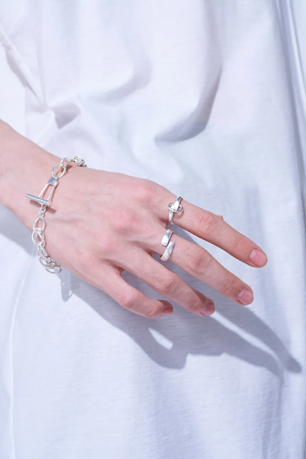 Brass Two-Strand Mix Ring