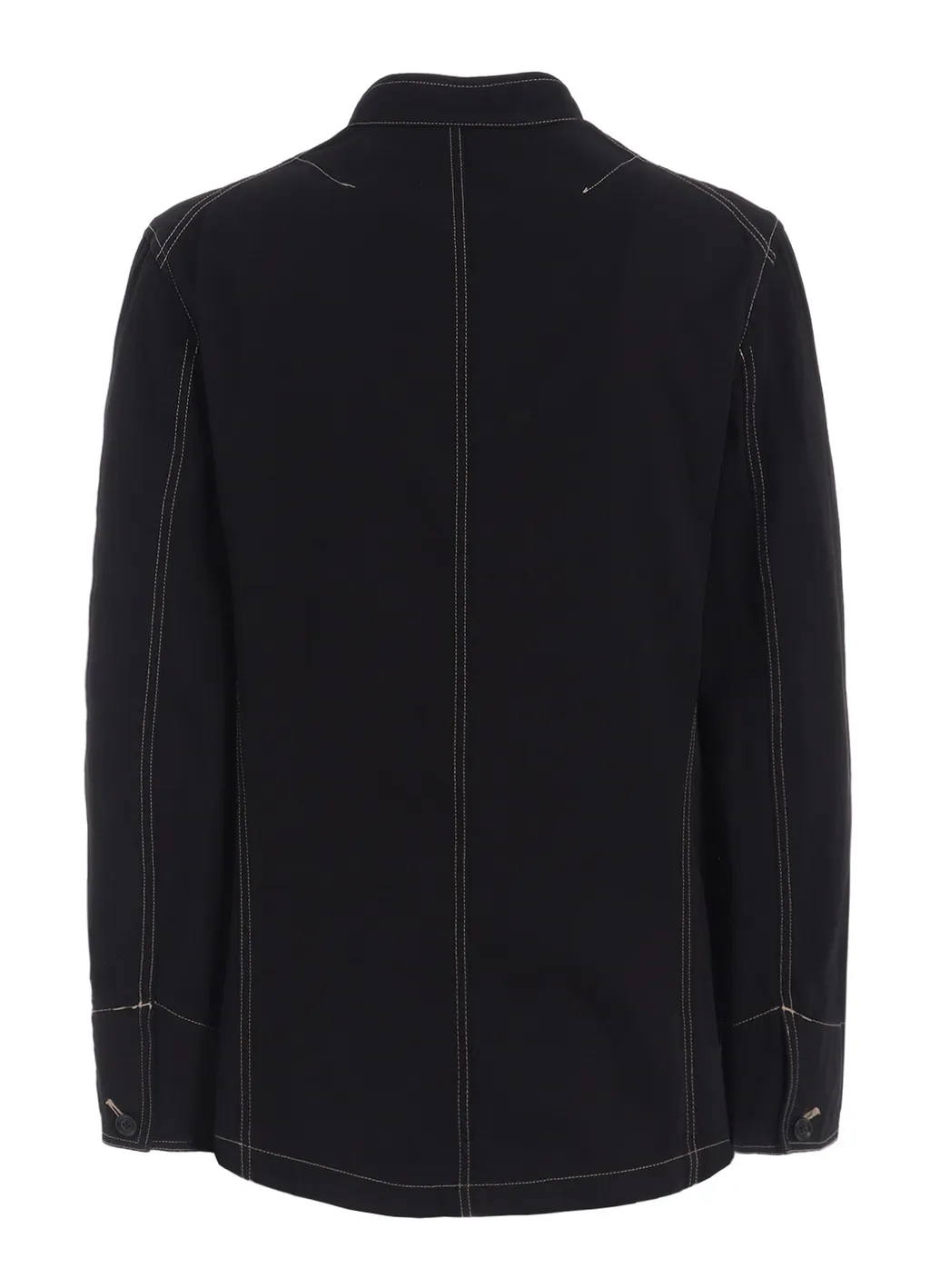 Cotton Twill Garment Dyed Stand Collar Jacket