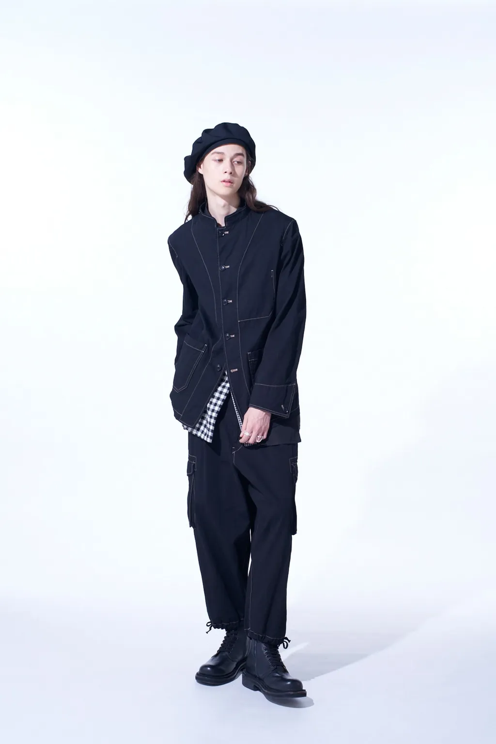 Cotton Twill Garment Dyed Balloon Cargo Pants