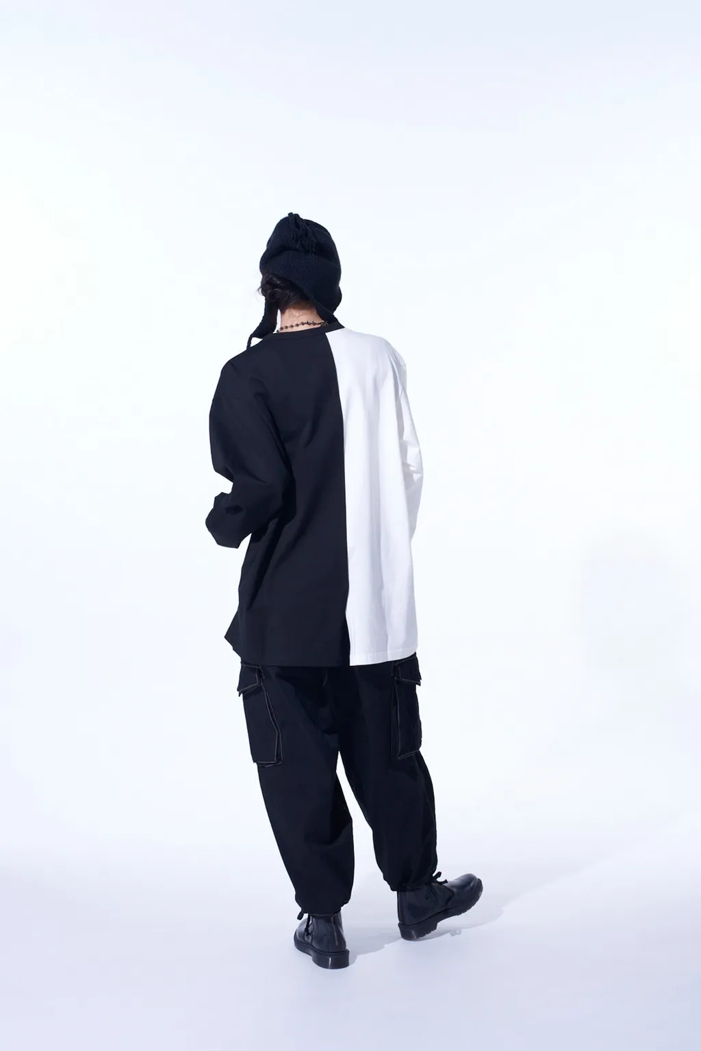 Cotton Twill Garment Dyed Balloon Cargo Pants