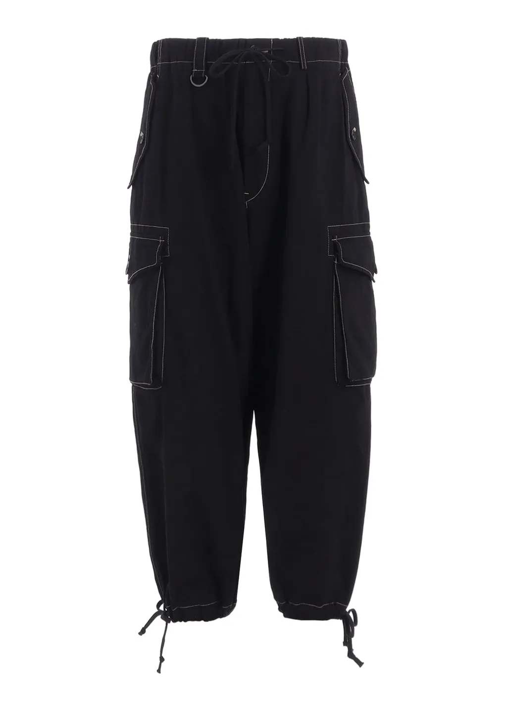 Cotton Twill Garment Dyed Balloon Cargo Pants