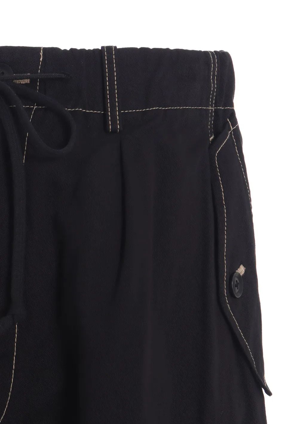 Cotton Twill Garment Dyed Balloon Cargo Pants