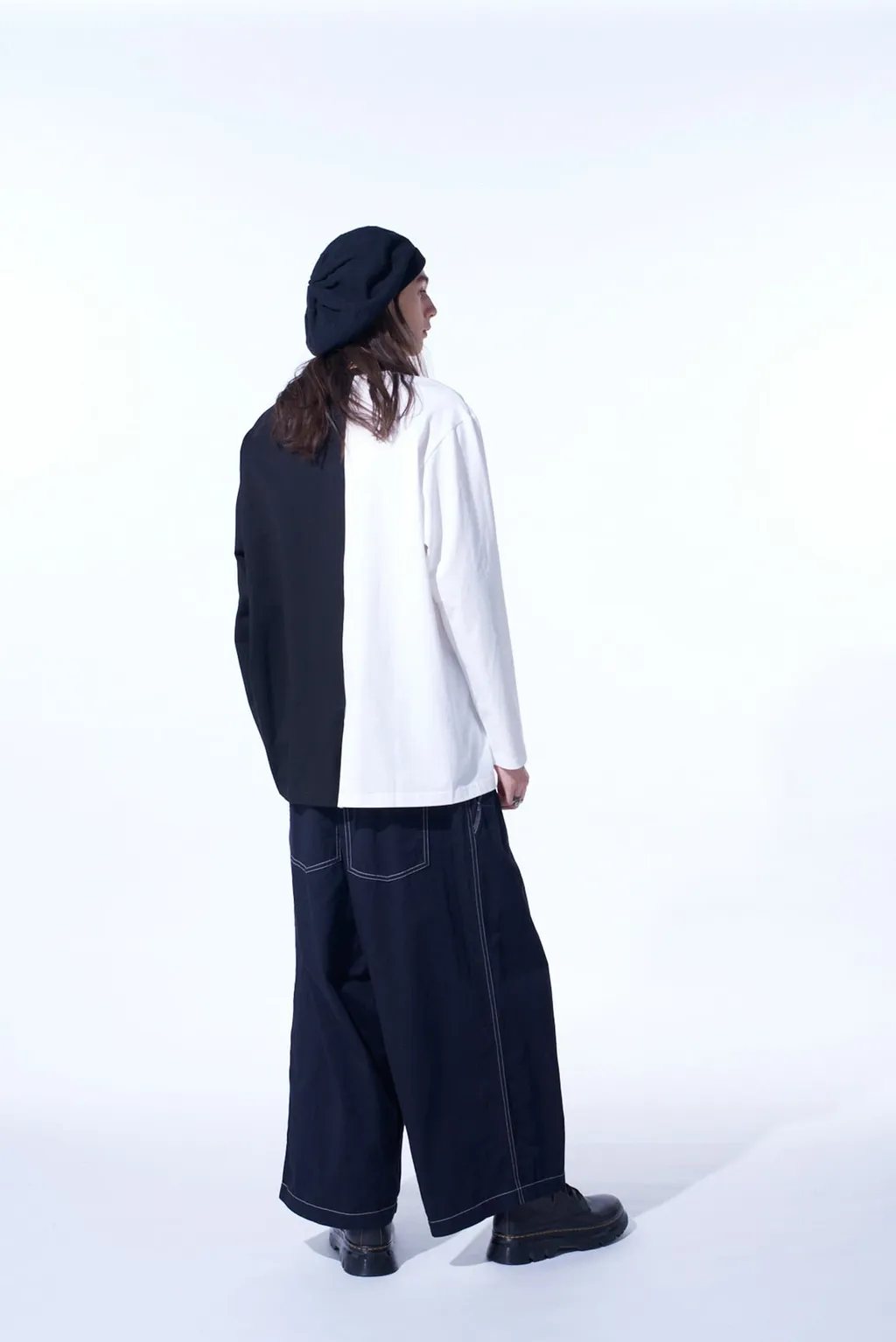 Cotton Twill Garment Dyed Suspender Pants