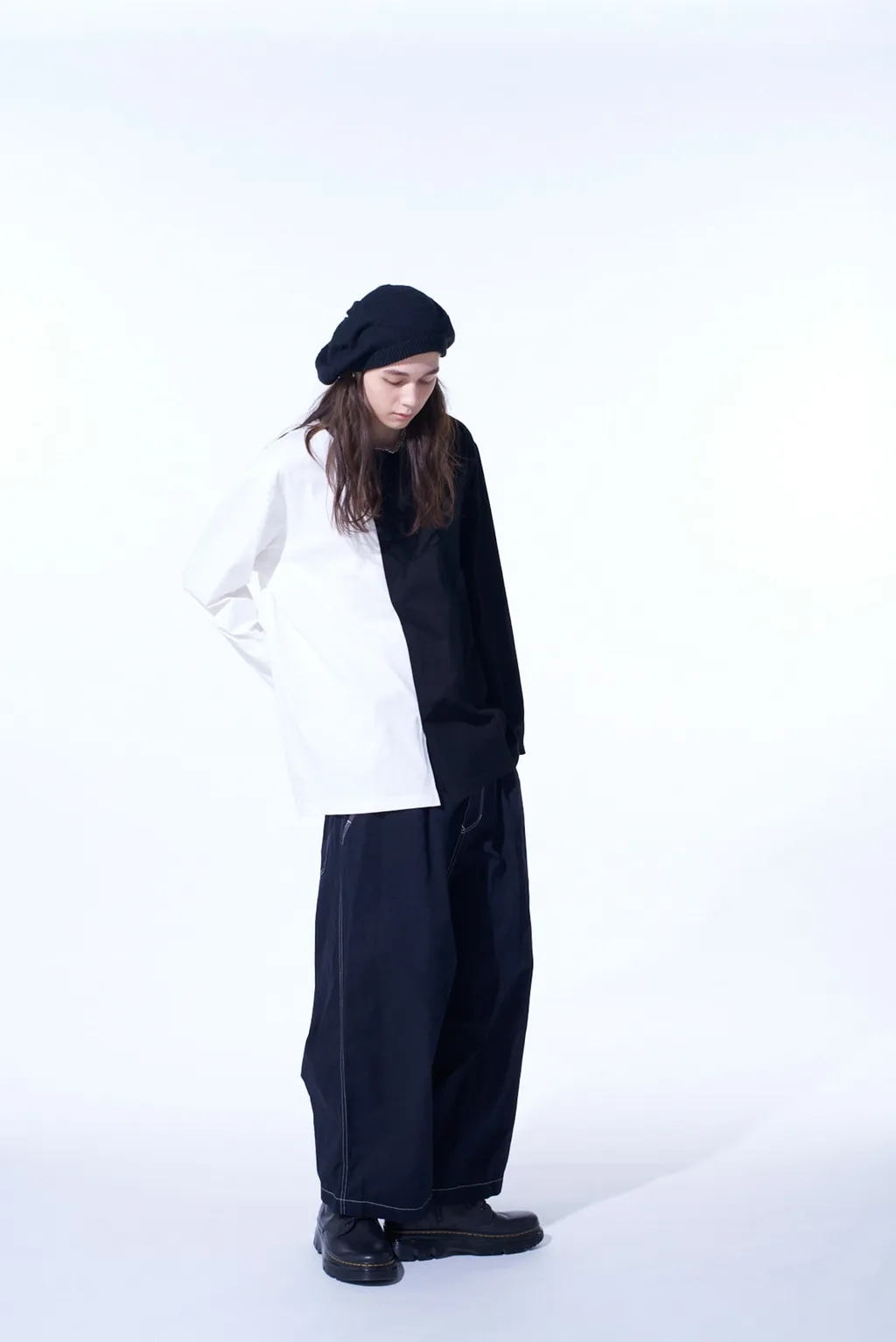 Cotton Twill Garment Dyed Suspender Pants