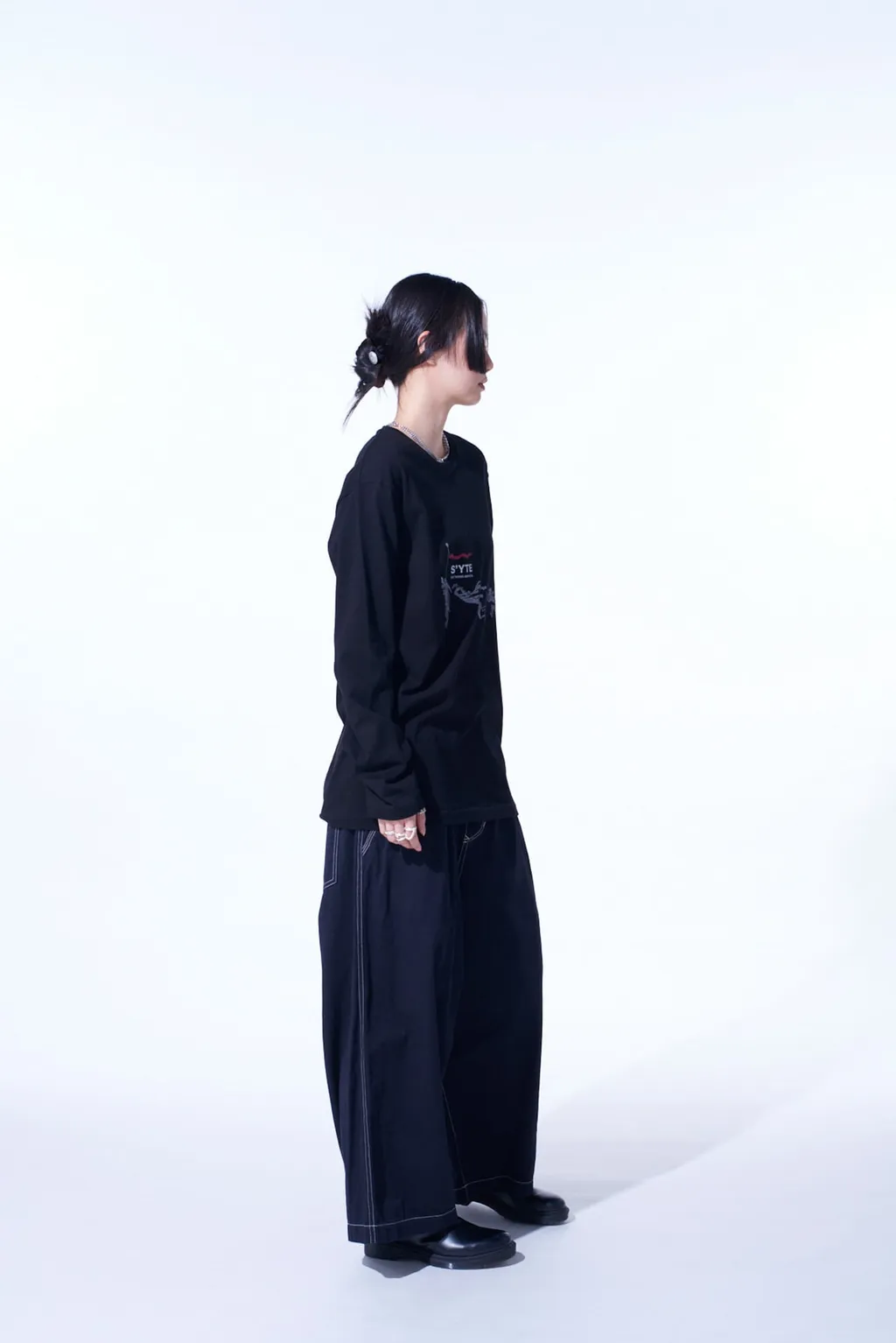 Cotton Twill Garment Dyed Suspender Pants