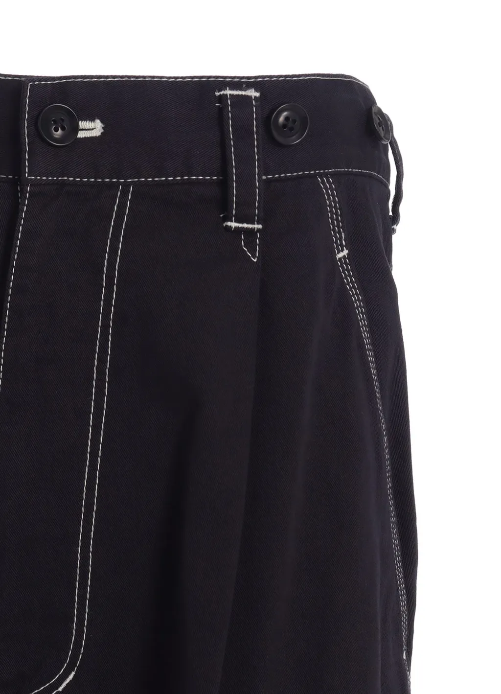 Cotton Twill Garment Dyed Suspender Pants