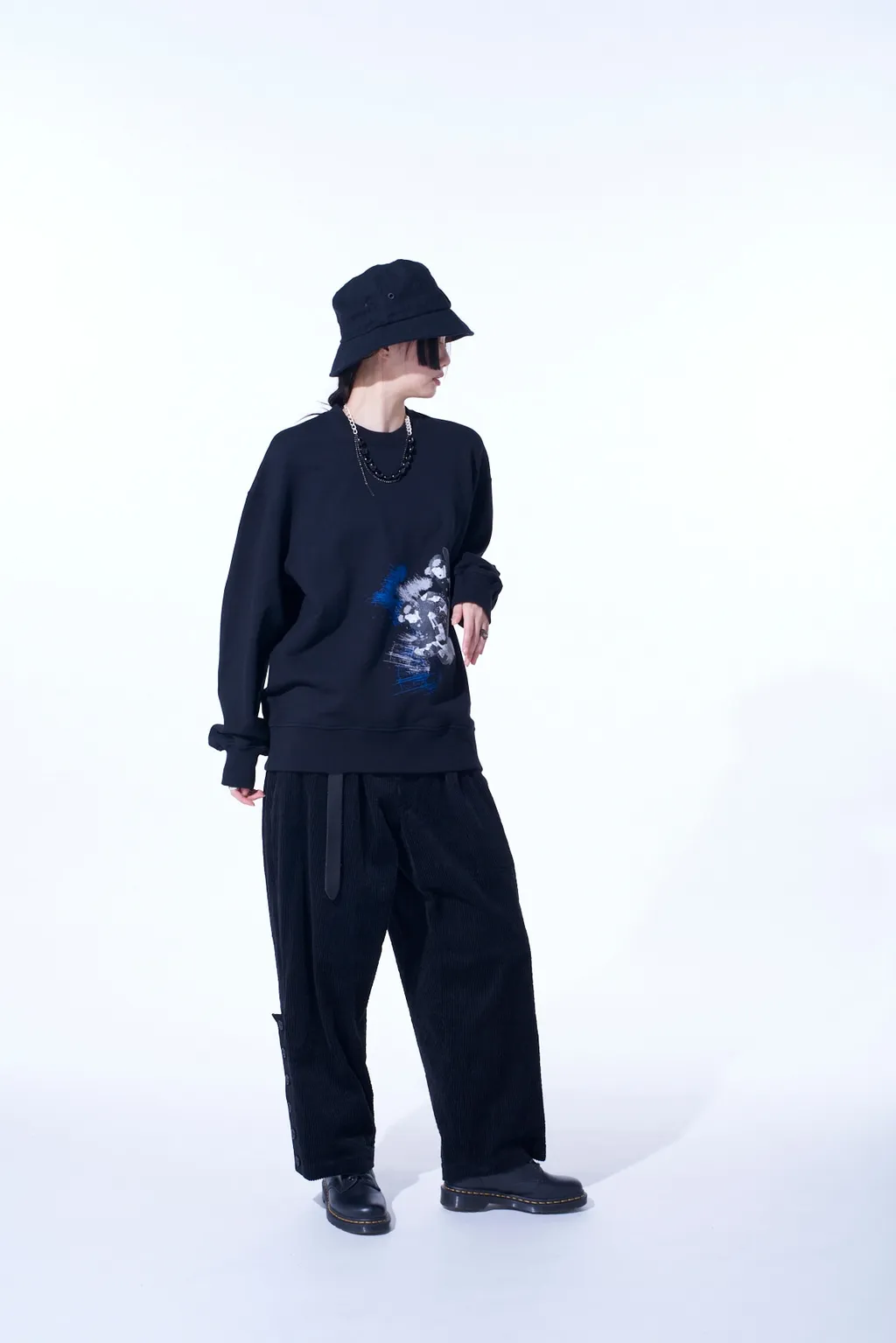 Ukiyo-E Graphic Pullover Women