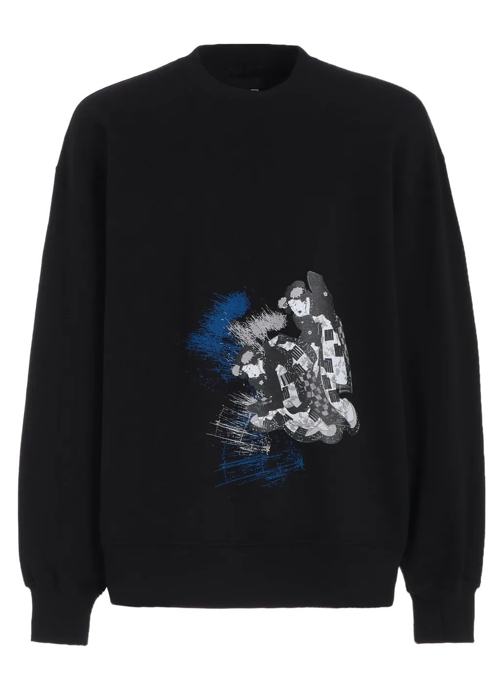 Ukiyo-E Graphic Pullover Women