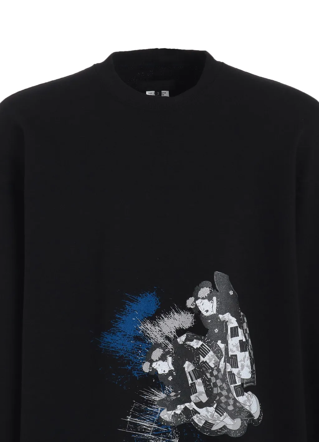 Ukiyo-E Graphic Pullover Women