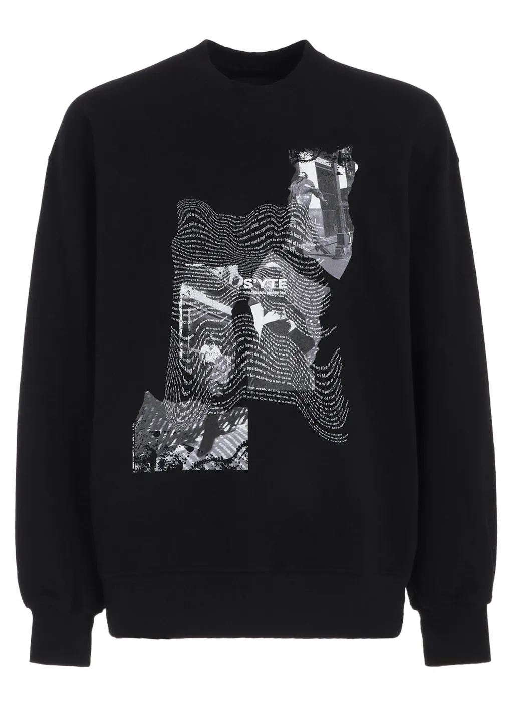 Yy Message Collage Graphic Pullover