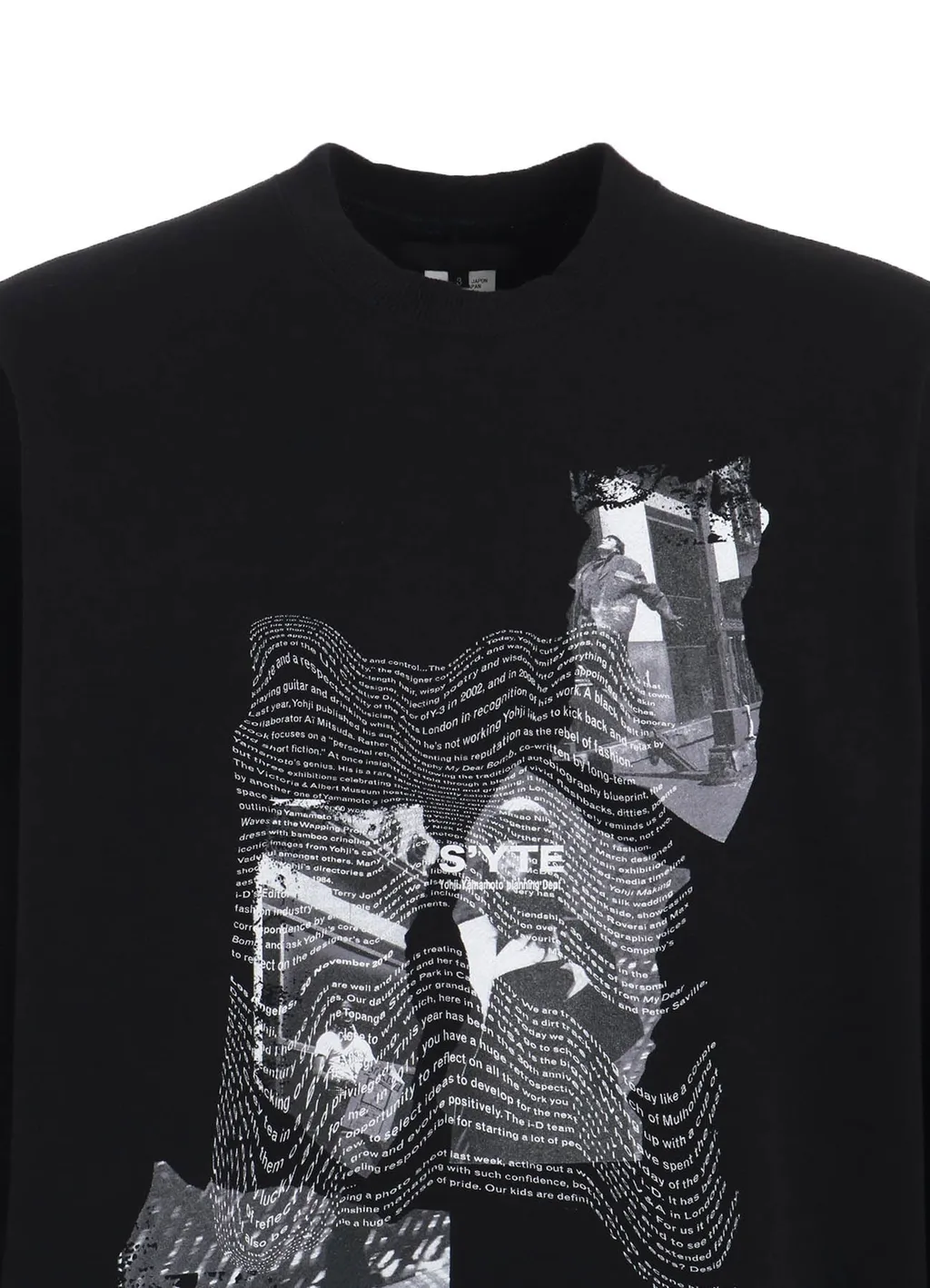 Yy Message Collage Graphic Pullover