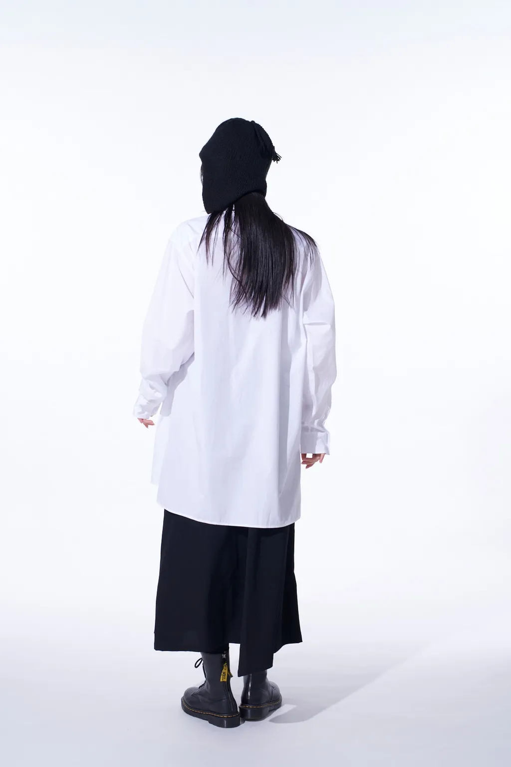 Cotton Broad Pleated Shirt