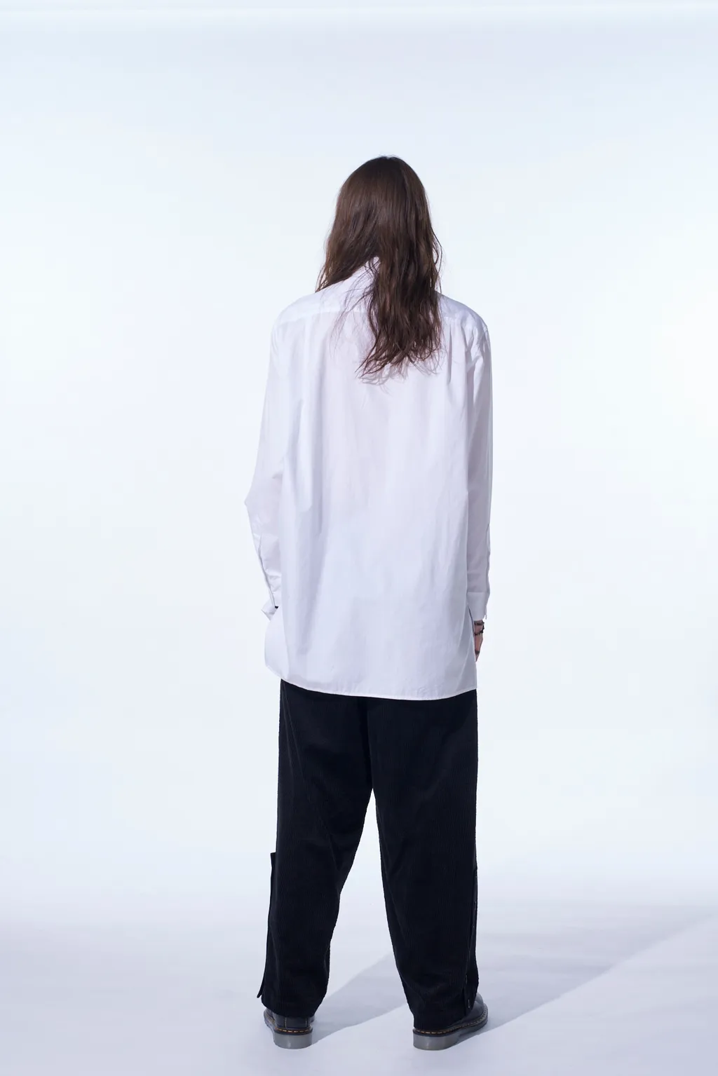 Cotton Broad Pleated Shirt