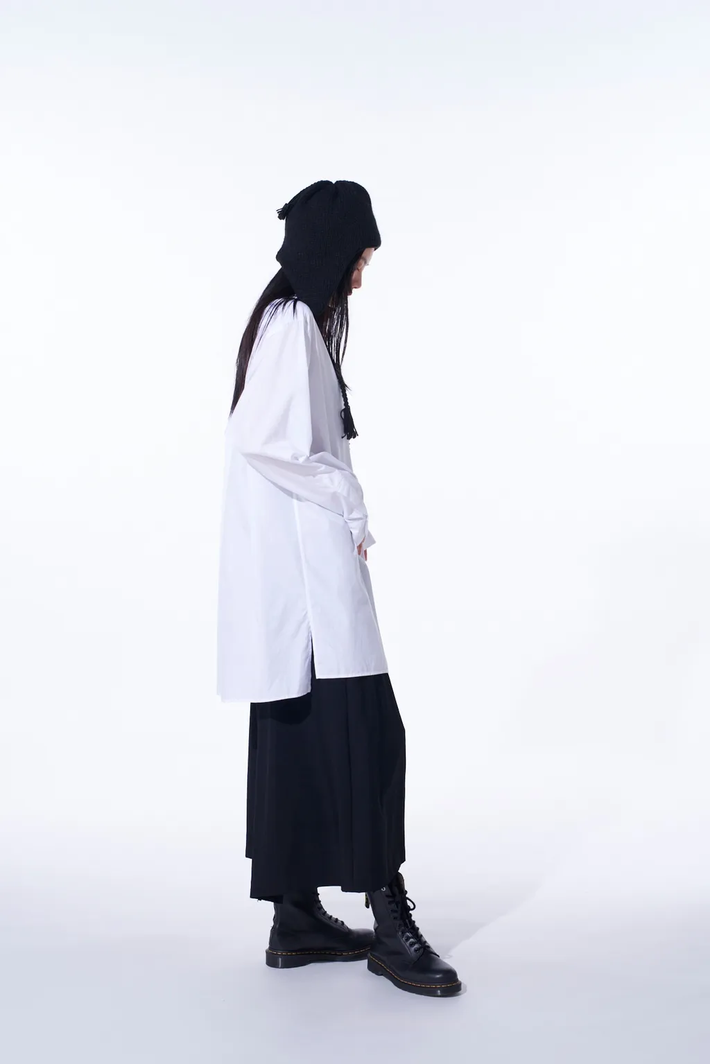 Cotton Broad Pleated Shirt