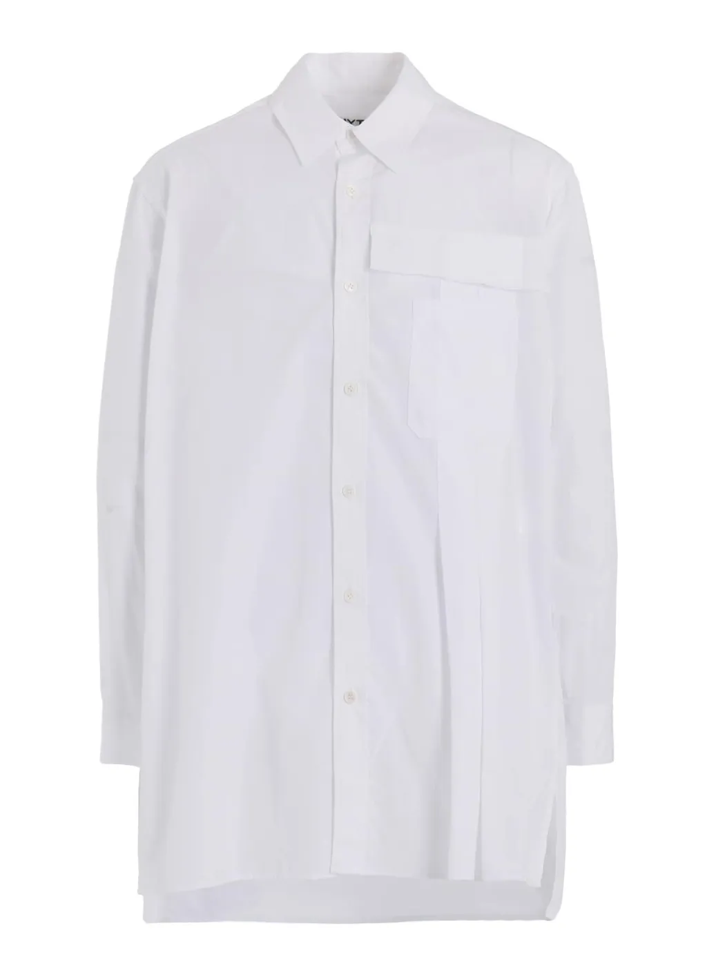 Cotton Broad Pleated Shirt