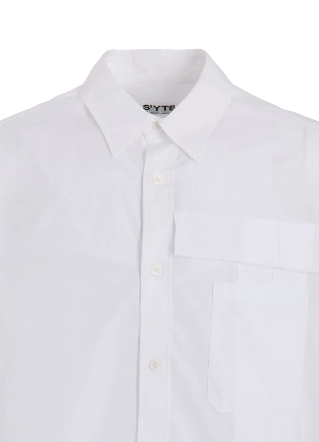 Cotton Broad Pleated Shirt