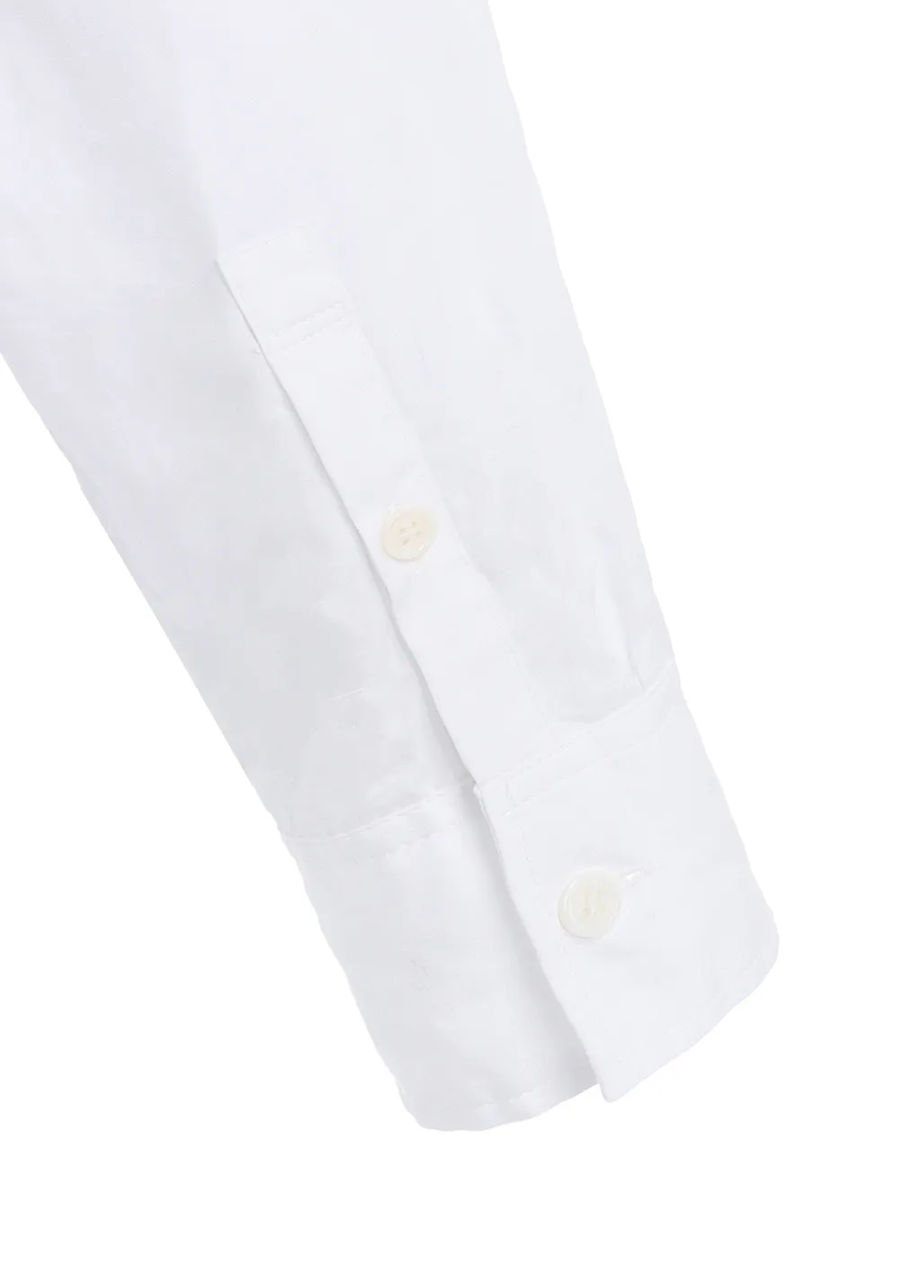 Cotton Broad Button Slits Long Shirt