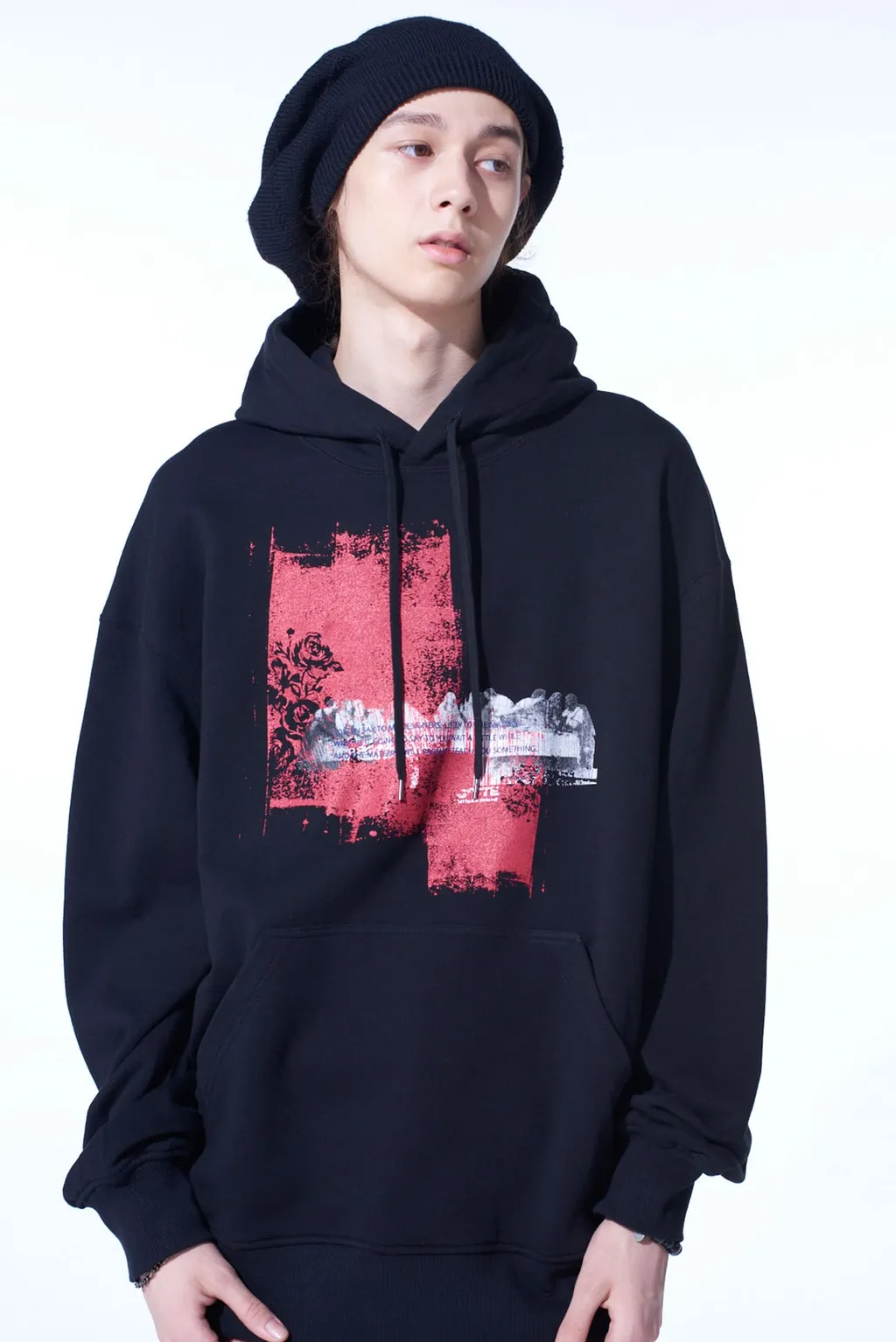 Collage Graphic Hoodie The Last Supper