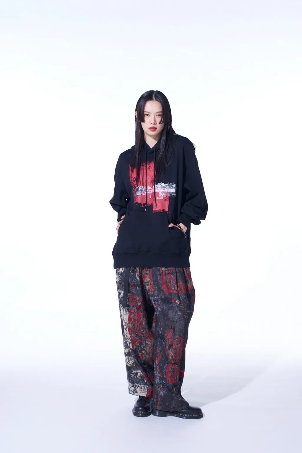 Collage Graphic Hoodie The Last Supper