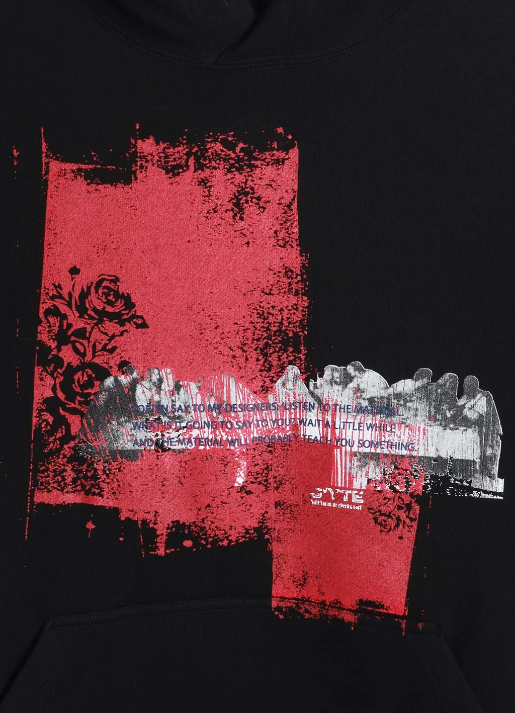 Collage Graphic Hoodie The Last Supper