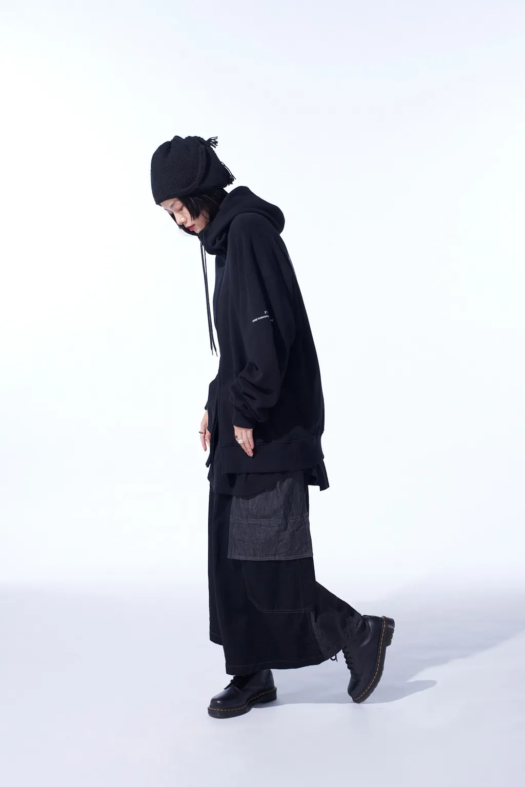 French Terry Graphic Zip-Up Hoodie Jellyfish