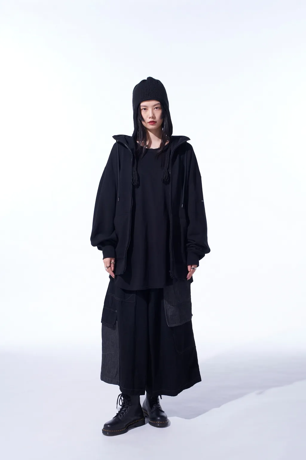 French Terry Graphic Zip-Up Hoodie Jellyfish