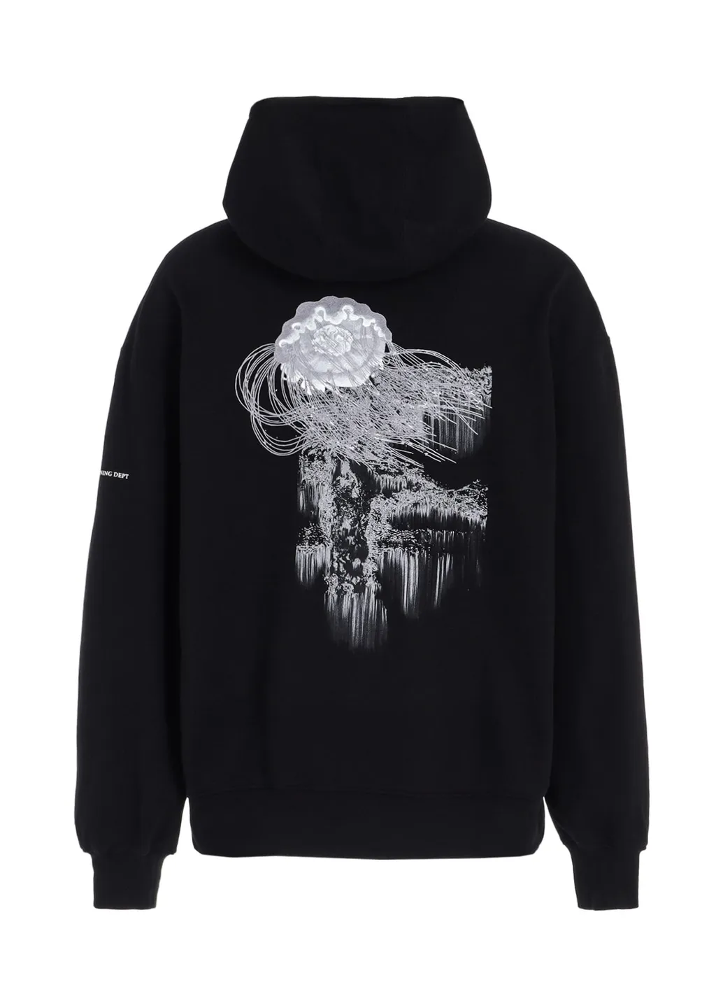 French Terry Graphic Zip-Up Hoodie Jellyfish