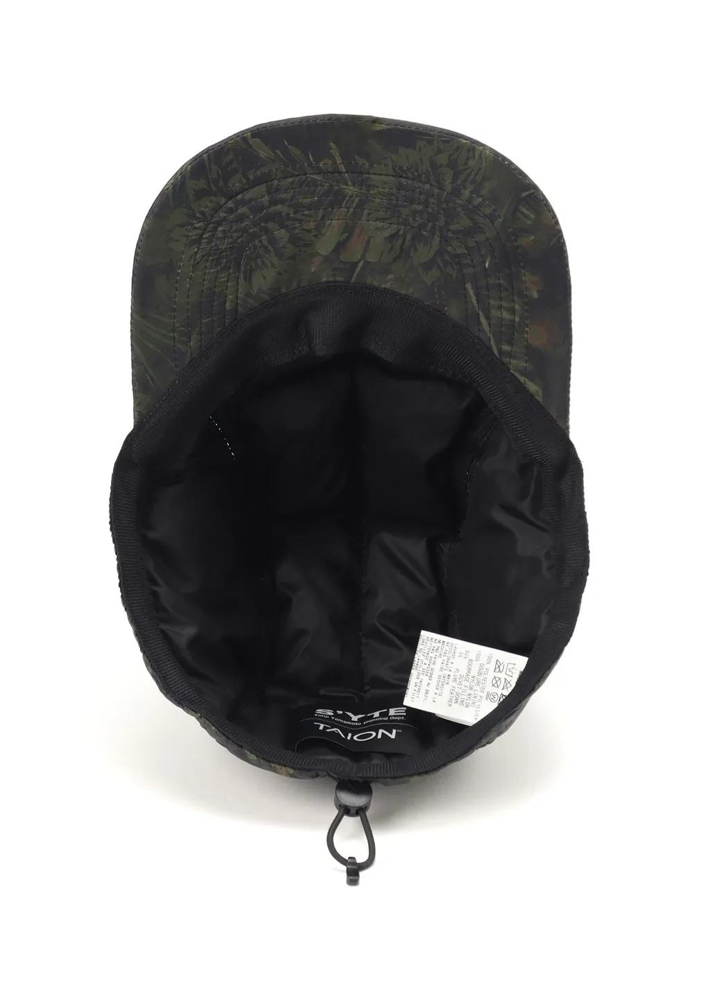 【S'yte X Taion】Dahlia Camouflage Quilted Down Jet Cap