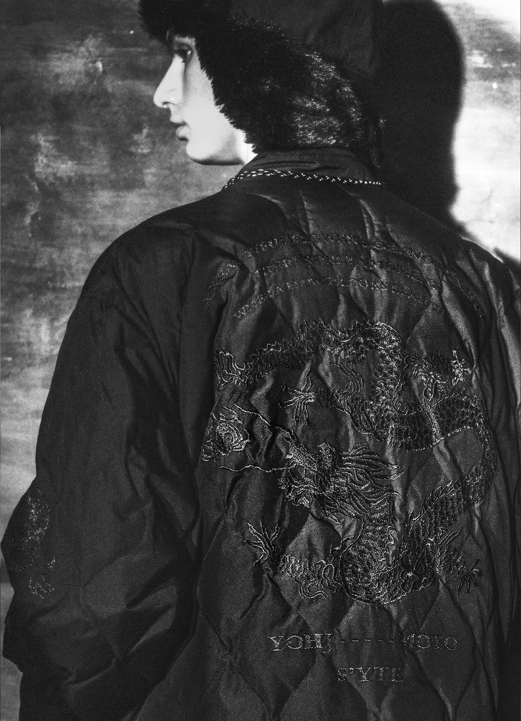 【S'yte X Taion】Souvenir Embroidered Quilted Down China Jacket
