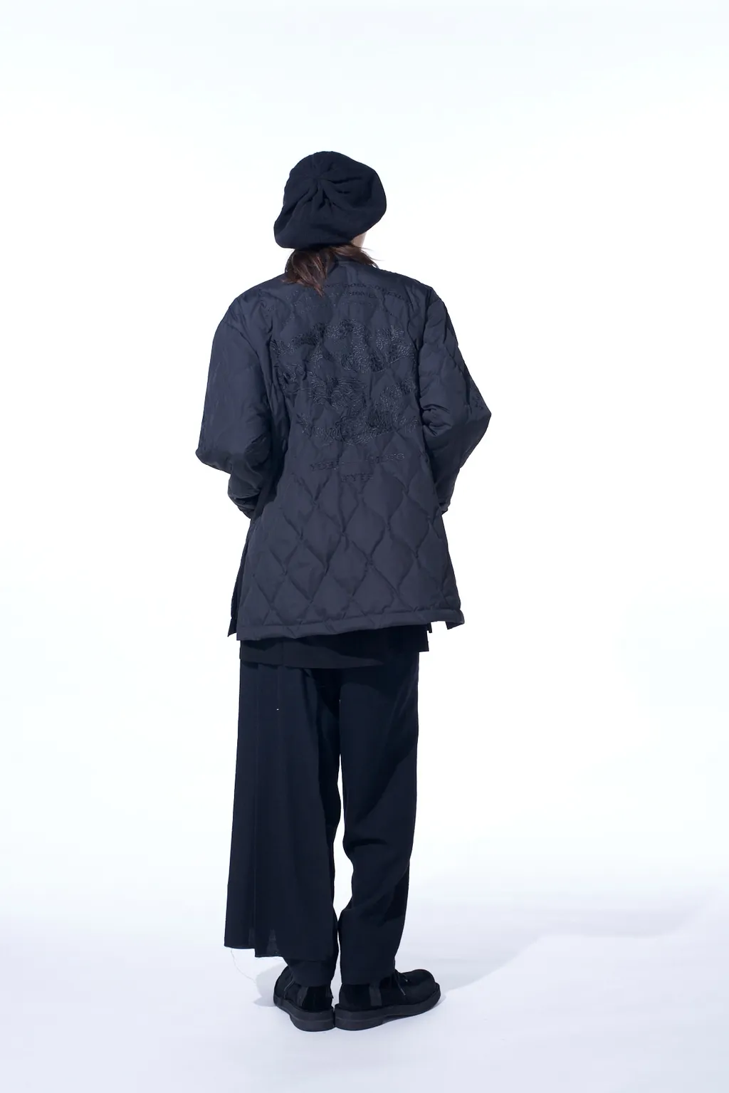 【S'yte X Taion】Souvenir Embroidered Quilted Down China Jacket
