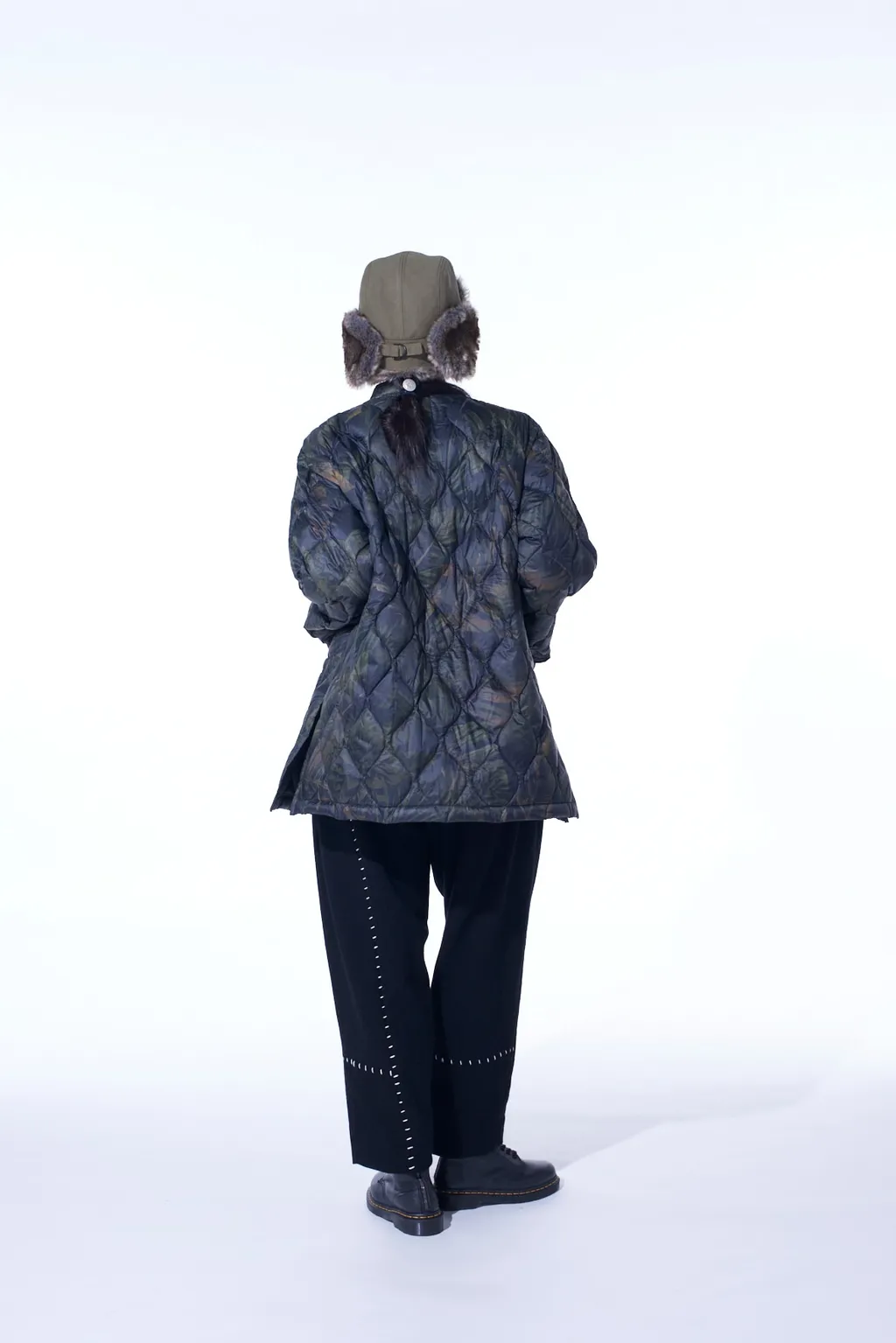【S'yte X Taion】Dahlia Camouflage Quilted Down China Jacket
