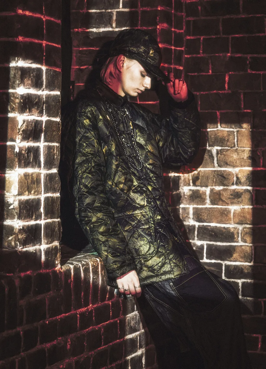 【S'yte X Taion】Dahlia Camouflage Quilted Down China Jacket