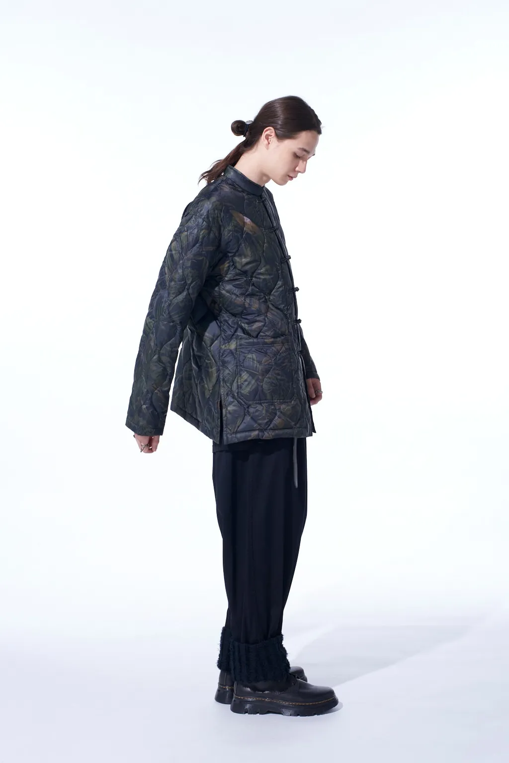 【S'yte X Taion】Dahlia Camouflage Quilted Down China Jacket